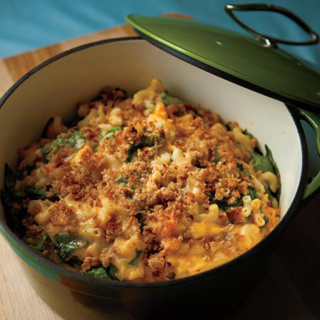 Macaroni and Cheese with Spinach and Sun-Dried Tomatoes Macaroni and Cheese with Spinach and Sun-Dried Tomatoes