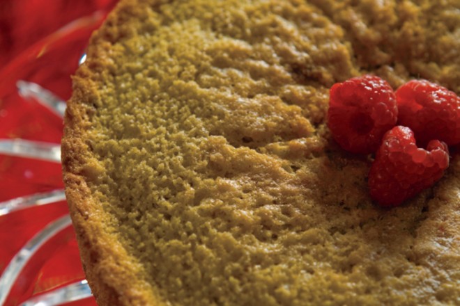 Berry Delightful Cornmeal Cake