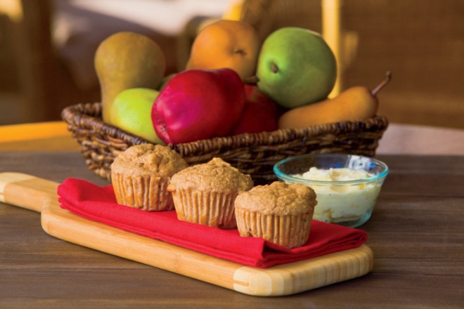 Pear Bran Muffins
