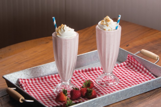 Strawberry Cheesecake Milkshake