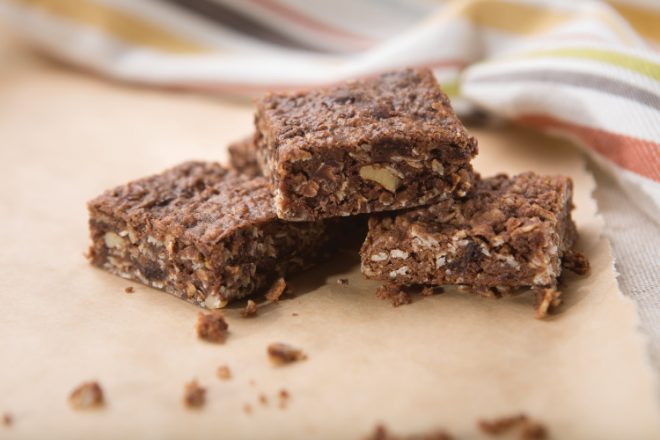 Double Chocolate Oatmeal Bars