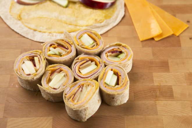 A+ Apple Turkey Wrap
