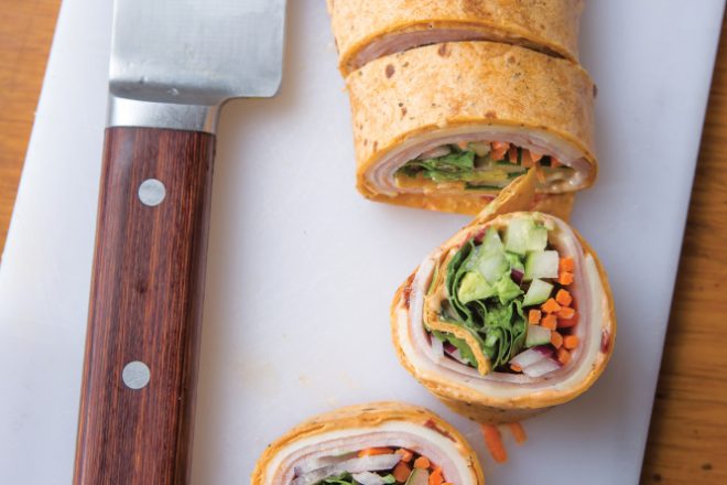 Very Veggie Turkey Wrap