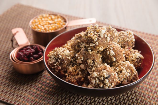 Popcorn Energy Bites