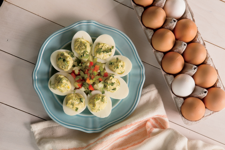 Herbed Deviled Eggs