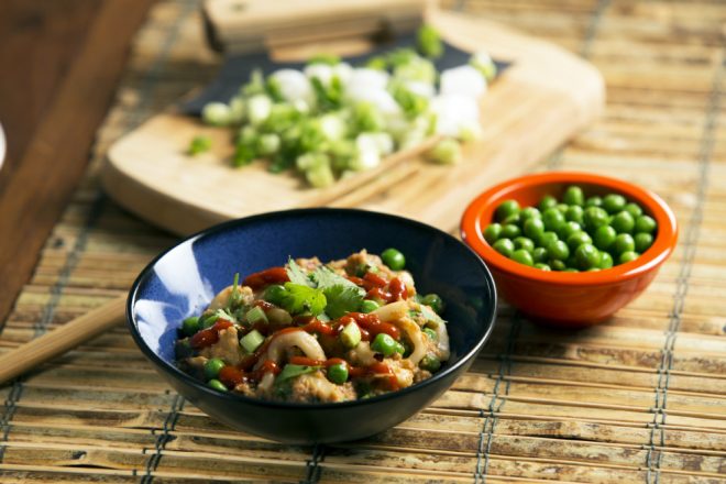 Dragon Noodles with Eggs