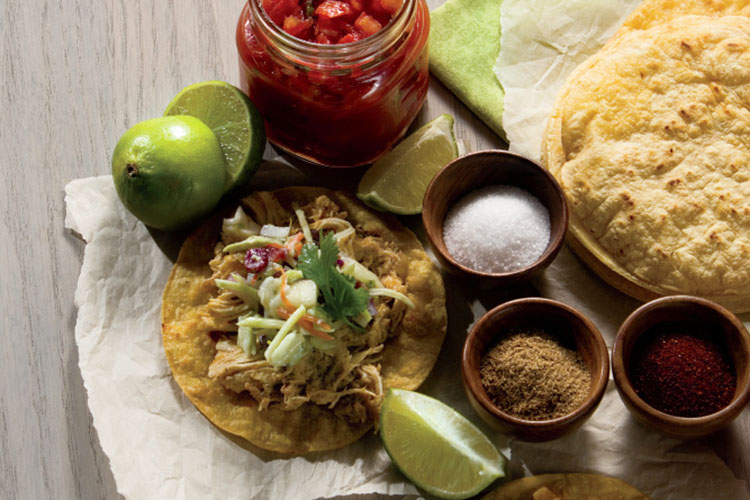 Zesty Chicken Tacos