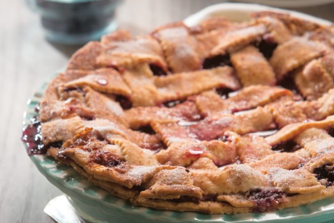 Black and Blueberry Pie