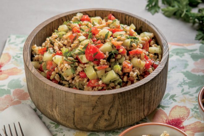 Farro Tabbouleh Salad