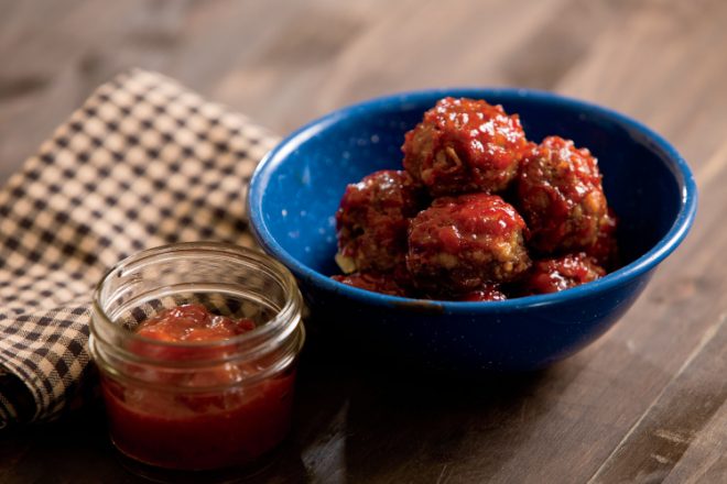 Barbecued Meatballs