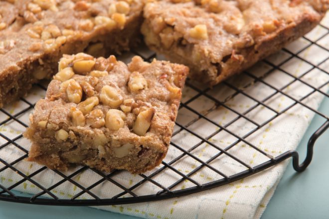 Double Apple Blondie Bars