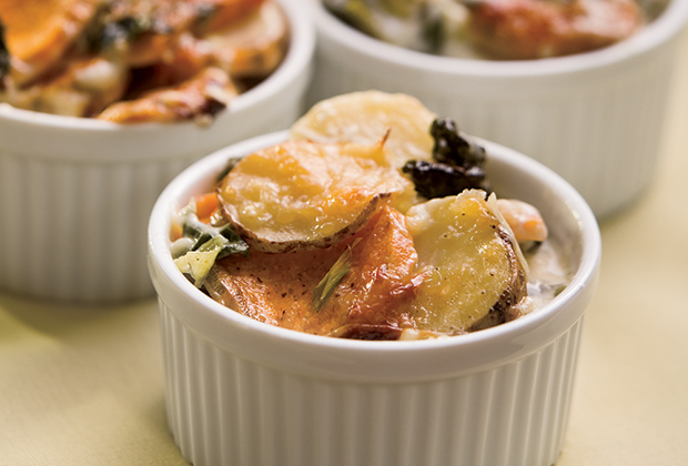 Potato and Kale Casserole