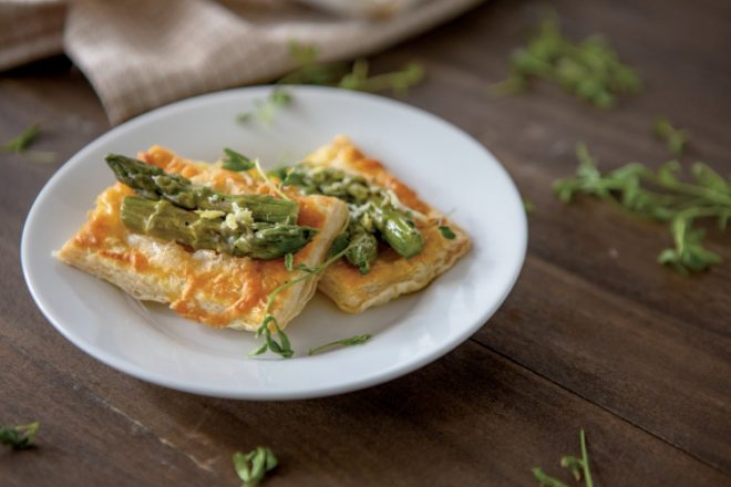 Asparagus Gruyere Puff Pastry