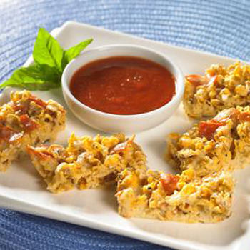 Popcorn Pepperoni Pizza Dippers